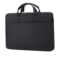 Cicilin 13 inç Oxford Kumaş Su Geçirmez El-Omuz Laptop Çantası Siyah