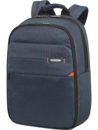 Samsonite CC8-01-004 14.1 inç Kumaş Su Geçirmez Sırt Laptop Çantası Mavi