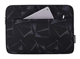 Canvas Artisan H6-11 12 inç Deri Kılıf Laptop Çantası Siyah