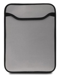 Arabulalaca A2779 14 inç Neopren Su Geçirmez Kılıf Laptop Çantası Gri