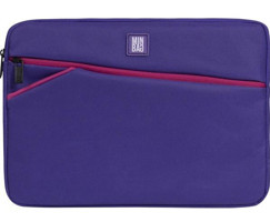 Minbag Peter 15 inç Polyester Su Geçirmez Kılıf Laptop Çantası Mor