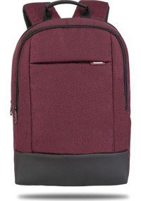 Classone Twin Color BP-TW1505  15.6 inç Kumaş Su Geçirmez Sırt Laptop Çantası Bordo