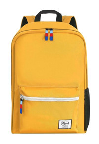Mack Pop MCK-006 15-15.9 inç Kumaş Su Geçirmez Sırt Laptop Çantası Sarı