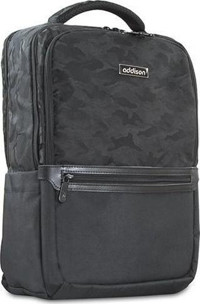 Addison 301004 15.6 inç Deri Sırt Laptop Çantası Siyah