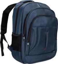 Plm City 15.6 inç Polyester Su Geçirmez Sırt Laptop Çantası Lacivert
