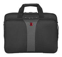 Wenger Legacy 16 inç Polyester El-Omuz Laptop Çantası Gri-Siyah
