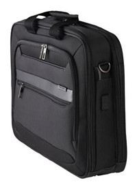 Samsonite 123671-1041 17.3 inç Polyester El-Omuz Laptop Çantası Siyah