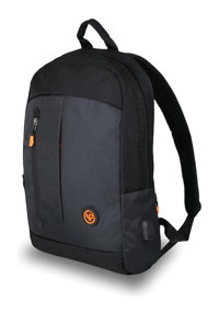 Npo Citylife CL01S 15.6 inç Polyester Su Geçirmez Sırt Laptop Çantası Siyah