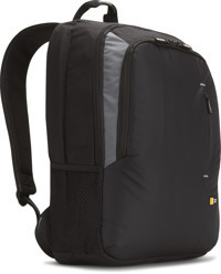 Case Logic 17.3 inç Polyester Sırt Laptop Çantası Gri-Siyah