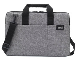 Mack CityFit MCC-704 15.6 inç Kumaş Su Geçirmez El-Omuz Laptop Çantası Gri