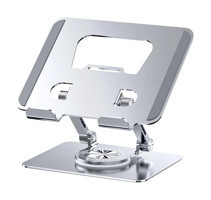 Robeve Ayarlanabilir Ayaklı Masaüstü Laptop ve Tablet Standı Gri