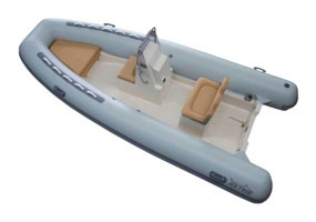 Jeetrib JR-F-465-SC 465 cm Fiber Tabanlı 7 Kişilik Şişme Bot Gri