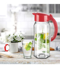 Titiz Ala FMA05170 Plastik Kapaklı Cam Sürahi 1.5 lt