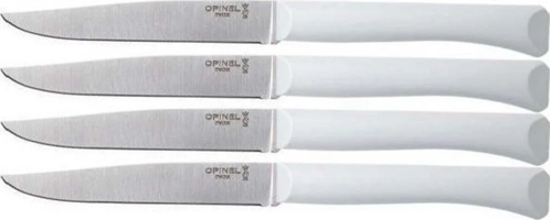 Opinel Bon Appetit Polimer Saplı Paslanmaz Çelik Gövdeli 4 Parça Mutfak Bıçağı Seti