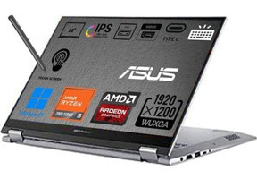 Asus Vivobook S 14 Flip TN3402YA-LZ318W-P1 Harici Radeon Graphics AMD Ryzen 5 7430U 16 GB Ram 512 GB SSD 14 inç WUXGA Windows 11 Home Dokunmatik Laptop