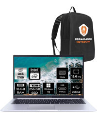 Asus Vivobook 15 X1502ZA EJ031W Dahili Iris Xe Graphics Eligible Intel Core i5 1235U 16 GB Ram 256 GB SSD 15.6 inç Full HD Windows 11 Home Laptop + PER4 Çanta