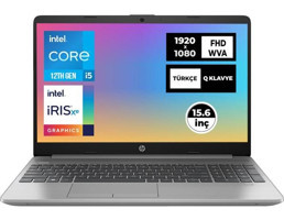 Hp 250 G9 9M3G5AT Dahili Iris Xe Graphics Eligible Intel Core i5 1235U 64 GB Ram 512 GB SSD 15.6 inç Full HD Windows 11 Pro Laptop