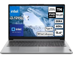 Lenovo IdeaPad 82R4006FTRA30 Harici AMD Radeon RX Vega 8 AMD Ryzen 7 5700U 16 GB Ram 512 GB SSD 15.6 inç Full HD Windows 11 Home Laptop