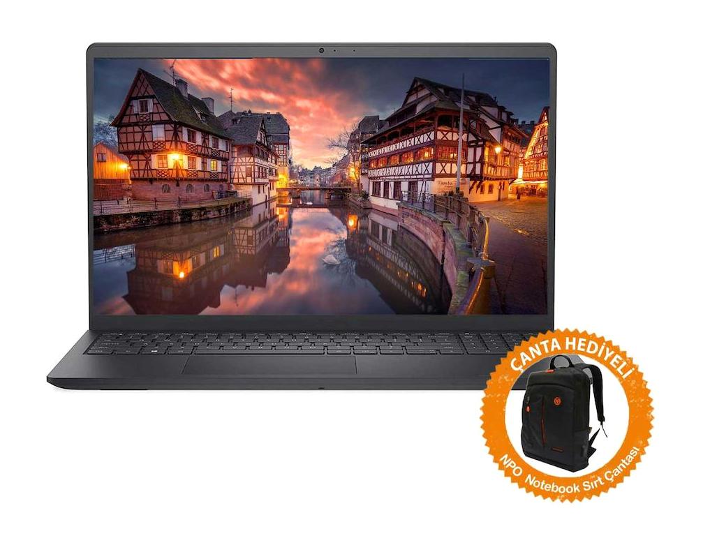 Dell Inspiron 3520 I35201013U10 Dahili Iris Xe Graphics Eligible Intel Core i7 1255U 64 GB Ram 2 TB SSD 15.6 inç Full HD Freedos Laptop + CNT011 Çanta