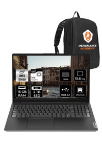 Lenovo V15 Gen3 82TT008PTX Dahili Iris Xe Graphics Eligible Intel Core i5 1235U 16 GB Ram 2 TB SSD 15.6 inç Full HD Freedos Laptop + PER4 Çanta