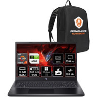 Acer Nitro V 15 NHQSFEY003P387 Harici GeForce RTX 4060 AMD Ryzen 7 7735HS 16 GB Ram 512 GB SSD 15.6 inç Full HD Windows 11 Pro Gaming Laptop + PER4 Çanta