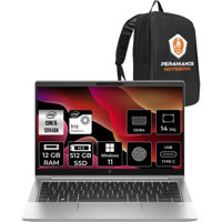 Hp EliteBook 640 G10 8A572EAP407 Dahili Iris Xe Graphics Eligible Intel Core i5 1335U 12 GB Ram 512 GB SSD 14 inç Full HD Windows 11 Pro Laptop + PER4 Çanta