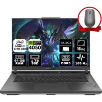 Asus ROG Strix G16 G614JU-N3110-A26 Harici GeForce RTX 4050 Intel Core i7 13650HX 64 GB Ram 1 TB SSD 16 inç WUXGA Freedos Gaming Laptop + Anzar Mouse