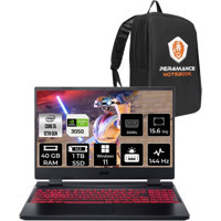 Acer Nitro 5 NHQFJEY00BP388 Harici GeForce RTX 3050 Intel Core i5 12450H 40 GB Ram 1 TB SSD 15.6 inç Full HD Windows 11 Home Gaming Laptop + PER4 Çanta