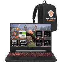 Asus TUF Gaming A15 LP031P316 Harici GeForce RTX 4060 AMD Ryzen 7 7435HS 32 GB Ram 256 GB SSD 15.6 inç Full HD Freedos Gaming Laptop + PER4 Çanta