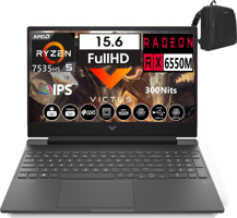 Hp Victus 15 FB2028NT WA44MJEA20 Harici AMD Radeon RX 6550M AMD Ryzen 5 7535HS 96 GB Ram 4 TB SSD 15.6 inç Full HD Freedos Gaming Laptop