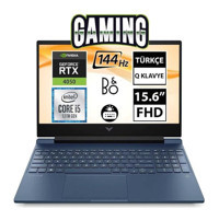 Hp Victus 15 FA1033NT N9V2EA02 Harici GeForce RTX 4050 Intel Core i5 13500H 32 GB Ram 512 GB SSD 15.6 inç Full HD Freedos Gaming Laptop