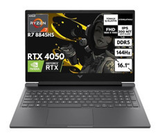 Hp Victus 16 S1026NT 9Z796EABT22 Harici GeForce RTX 4050 AMD Ryzen 7 8845HS 32 GB Ram 1 TB SSD 16.1 inç Full HD Windows 11 Home Gaming Laptop