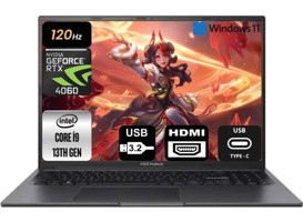 Asus Vivobook 16X K3605VV-N1070W-02 Harici GeForce RTX 4060 Intel Core i9 13900H 16 GB Ram 2 TB SSD 16 inç WUXGA Windows 11 Gaming Laptop