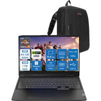Lenovo IdeaPad Gaming 3 15ARH7 882SB00PDTXWH09 Harici GeForce RTX 4050 AMD Ryzen 5 7535HS 64 GB Ram 1 TB SSD 15.6 inç Full HD Windows 11 Home Gaming Laptop + Zetta Çanta