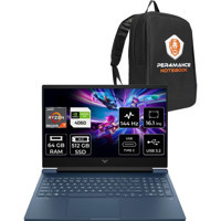 Hp Victus 16 A05N8EAPN332 Harici GeForce RTX 4060 AMD Ryzen 7 8845HS 64 GB Ram 512 GB SSD 16.1 inç Full HD Freedos Gaming Laptop + PER4 Çanta