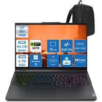 Lenovo Legion Pro LP83DF00AMTR08 Harici GeForce RTX 4070 Intel Core i7 14700HX 64 GB Ram 4 TB SSD 16 inç WQXGA Windows 11 Pro Gaming Laptop + Zetta Çanta