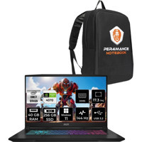 MSI Katana 17 B13VGK1287XTRP361 Harici GeForce RTX 4070 Intel Core i7 13620H 40 GB Ram 256 GB SSD 17.3 inç Full HD Windows 11 Home Gaming Laptop + PER4 Çanta