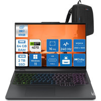 Lenovo Legion Pro LP83DF00AMTR07 Harici GeForce RTX 4070 Intel Core i7 14700HX 64 GB Ram 2 TB SSD 16 inç WQXGA Windows 11 Pro Gaming Laptop + Zetta Çanta