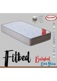 Heyner Fitbed Dikdörtgen Elyaf Ortopedik 80x150 cm Beşik Yatağı