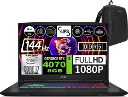 MSI Katana 15 B13VGK2023XTRWH10 Harici GeForce RTX 4070 Intel Core i7 13620H 64 GB Ram 1 TB SSD 15.6 inç Full HD Windows 11 Home Gaming Laptop + Zetta Çanta