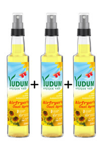 Yudum Cam Ayçiçek Yağı 3x250 ml