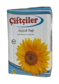 Çiftçiler Teneke Ayçiçek Yağı 18 lt