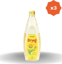 Biryağ Pet Ayçiçek Yağı 3x1 lt
