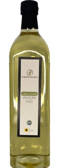 Doğal Bi Market Organik Cam Ayçiçek Yağı 1 lt