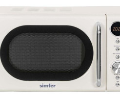 Simfer SK4605 Krem 20 lt Retro Solo Mikrodalga Fırın