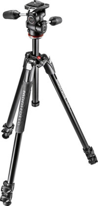 Manfrotto MK290Xta3-3W 290 Xtra Kademeli Tripod 171 cm