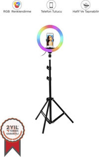 Torima MJ26 Masaüstü Kademeli Telefon Tripod