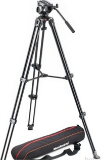 Manfrotto MVK500AM 2 Kademeli Video Head Tripod 154 cm