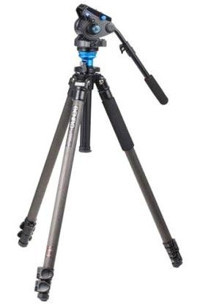 Benro A-3573FS6 4 Kademeli Video Head Tripod 191 cm
