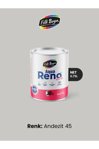 Filli Boya Aqua Reno Su Bazlı Plastik Mat İç Cephe Boyası 0.75 lt Andezit